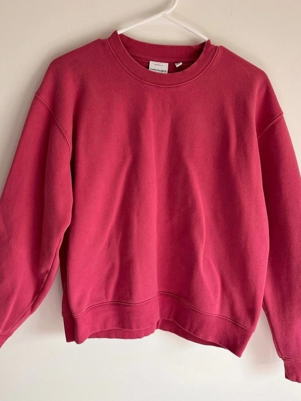 Aritzia Cozy Perfect Fit Sweatfleece *Berry